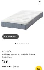 IKEA VESTERÖY Matras 80x200, Ophalen, Eenpersoons, Nieuw, 80 cm