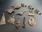 12 bronzen gewichten voor het wegen van Akan Goudpoeder S2, Antiek en Kunst, Ophalen of Verzenden, Brons