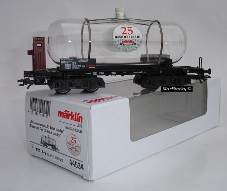 Märklin 44534 Glasketelwagen 25 jaar Insider Lidmaatschap !, Hobby en Vrije tijd, Modeltreinen | H0, Nieuw, Wagon, Wisselstroom