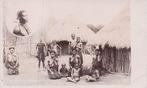 Naakte Inheemse dorpelingen in Afrika bij hun hut FOTOKAART, Ophalen of Verzenden, 1920 tot 1940, Ongelopen, Buiten Europa
