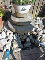 Molensteen fontein, Tuin en Terras, Waterpartijen en Fonteinen, Ophalen of Verzenden, Gebruikt, Beton, Overige typen