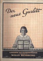 Bo973 bladmuziek eenvoudige pianostukken - der neue gurlitt, Gebruikt, Klassiek, Les of Cursus, Ophalen of Verzenden