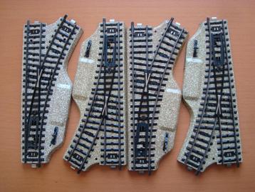 Te koop: 9 Marklin handwissels. beschikbaar voor biedingen
