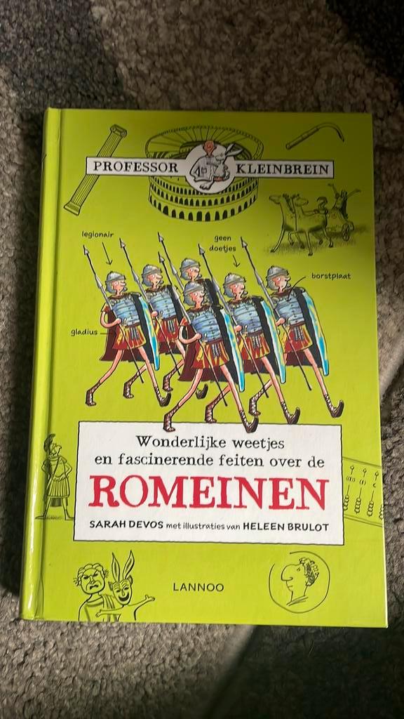 Sarah Devos - Romeinen, Boeken, Kinderboeken | Jeugd | onder 10 jaar, Zo goed als nieuw, Non-fictie, Ophalen of Verzenden