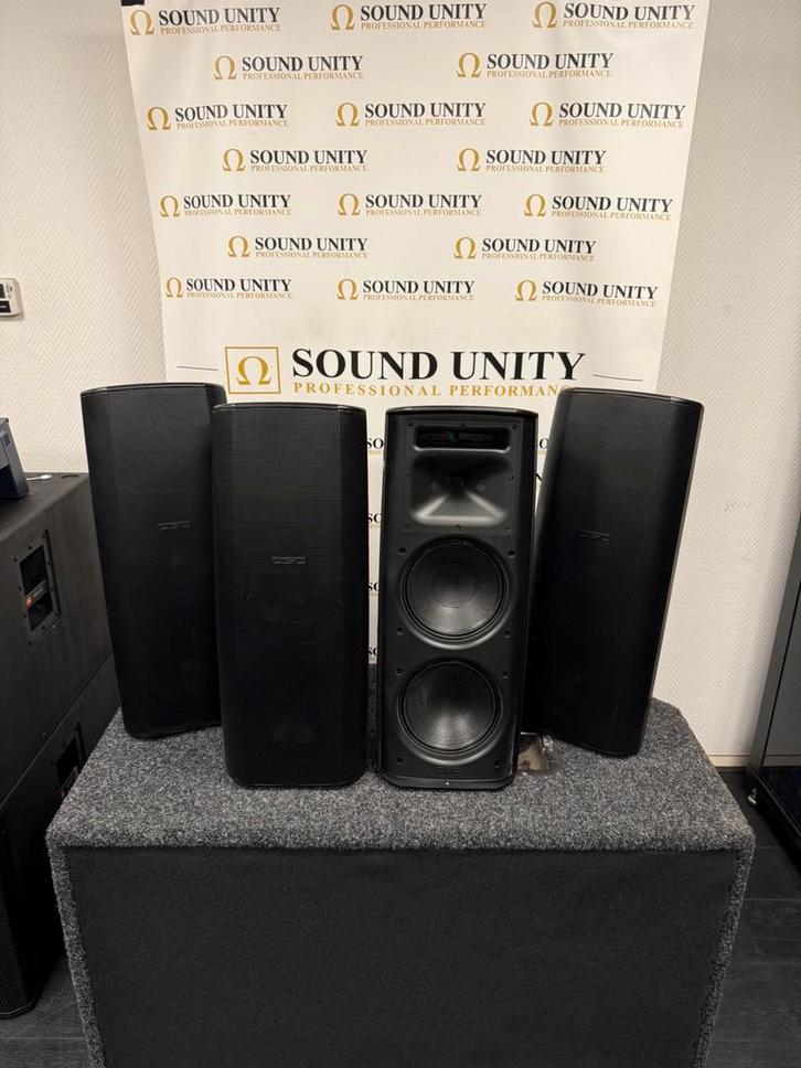 QSC AD-S282H (set), Audio, Tv en Foto, Luidsprekers, Front, Rear of Stereo speakers, 120 watt of meer, Overige merken, Ophalen