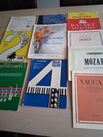 muziekboeken voor piano, Ophalen, Gebruikt, Klassiek, Overige soorten