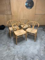 Hans wegner voor Carl Hansen ch24 wishbone stoelen, Huis en Inrichting, Stoelen, Ophalen of Verzenden, Gebruikt