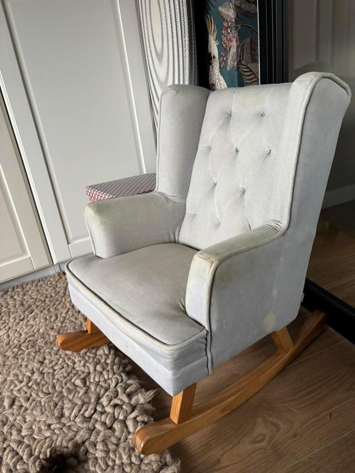 Gratis peuter schommelstoeltje, Huis en Inrichting, Fauteuils, Gebruikt, 50 tot 75 cm, Ophalen