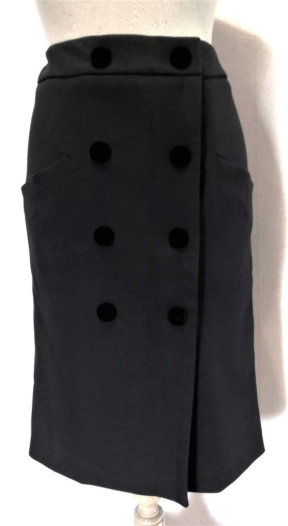 Zwarte vintage originele rok van Armani Jeans! 40, Kleding | Dames, Rokken, Zo goed als nieuw, Maat 38/40 (M), Zwart, Onder de knie