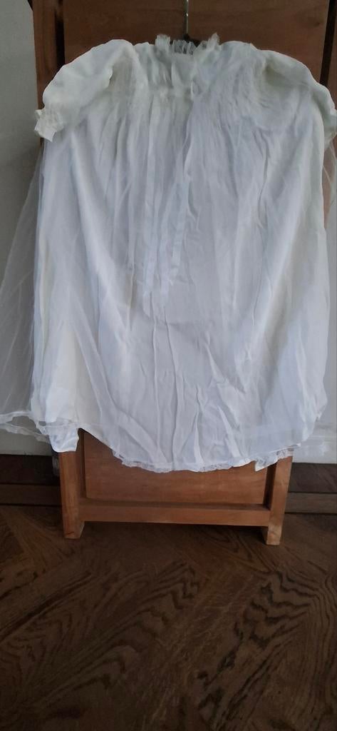 Vintage Witte Doopjurk Jaren 70, Ophalen of Verzenden, Gebruikt, Vintage, Jongetje of Meisje