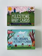 Milestone | Baby cards + activity cards (zgan, onbeschreven), Ophalen of Verzenden, Zo goed als nieuw, Kraamcadeau