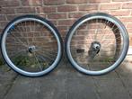 Wielset 28 inch, 8 speed cassette. compleet, Fietsen en Brommers, Fietsonderdelen, Ophalen, Gebruikt, Algemeen, Wiel
