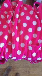 polkadot dames fleece  badjas maat s rood / roze, Kleding | Dames, Badmode en Zwemkleding, Ophalen of Verzenden, Roze, Zo goed als nieuw