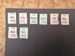 Contributiezegels ANMB 1954 Nederland 115 cent, Ophalen of Verzenden