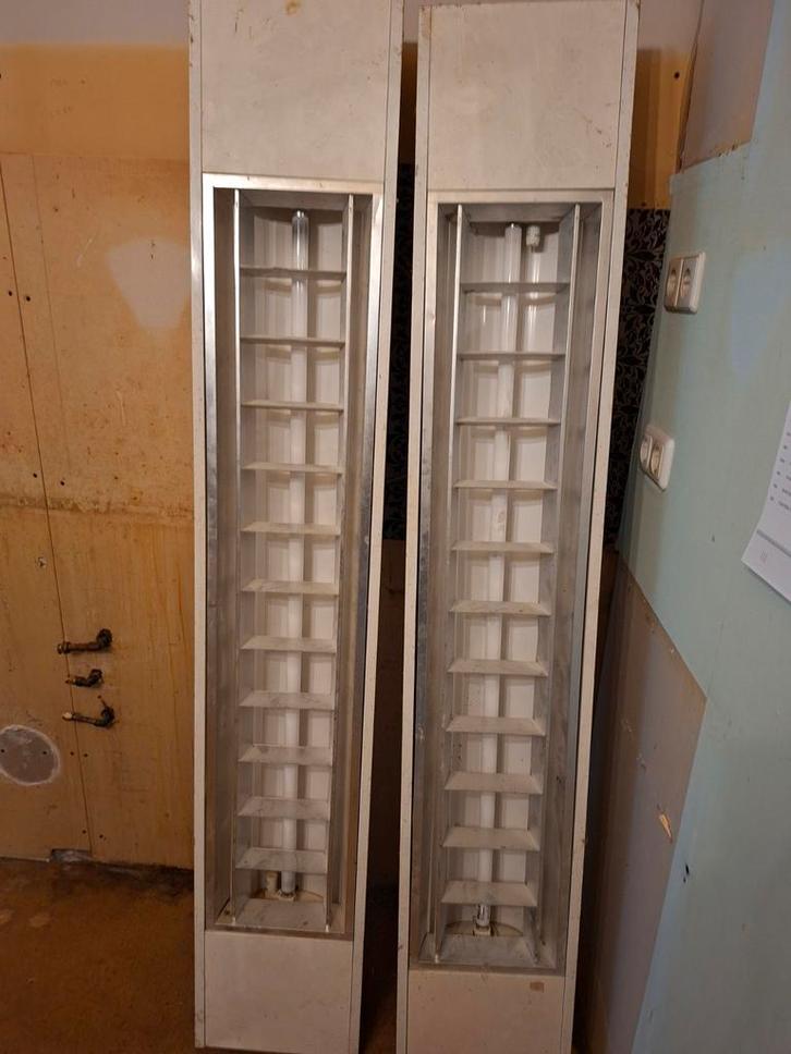 2 TL Bakken 1.70m - Werkend Gedemonteerd. Gratis op te halen, Huis en Inrichting, Lampen | Overige, Gebruikt, Ophalen