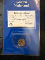 Gouden Nederland 1 Gulden 2001 - Laatste Gulden, Verzenden, Koningin Beatrix, 1 gulden, Losse munt