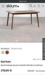 Ettafel Sklum Kerhen Betta bank en stoelen, Huis en Inrichting, Ophalen, Gebruikt, 200 cm of meer, 50 tot 100 cm