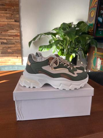 Stoere sneakers groen Nieuw maat 37 beschikbaar voor biedingen