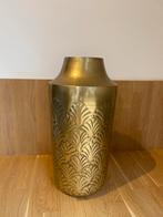 Prachtige goude vaas, Overige kleuren, Ophalen of Verzenden, Minder dan 50 cm, Glas