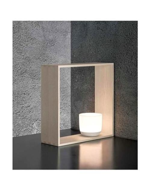 Flos - Gaku - tafellamp, Huis en Inrichting, Lampen | Vloerlampen, Nieuw, Minder dan 100 cm, Hout, Kunststof, Ophalen of Verzenden