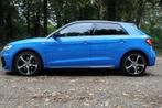 Audi A1 Sportback 30 TFSI, 140 pk, S-line, S-tronic, carplay, A1, Blauw, Leder en Stof, Origineel Nederlands