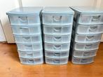 Ladekastjes kunstof, Huis en Inrichting, Kasten | Ladekasten, Ophalen of Verzenden, Zo goed als nieuw, Minder dan 50 cm, Minder dan 100 cm