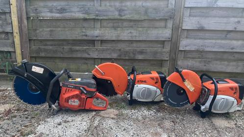 Bandenzaag. Stihl ts 700 2x 350ZB. Husqvarana K970. 350ZB, Tuin en Terras, Hand-tuingereedschap, Zo goed als nieuw, Overige soorten