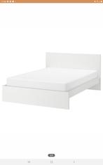 Zgan ikea malm bed 160x200 cm met lattenbodems, Huis en Inrichting, Slaapkamer | Bedden, Ophalen, Tweepersoons, Zo goed als nieuw