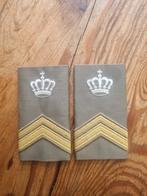 Rangen sergeant 1ste klasse instructie  (regenjas), Ophalen of Verzenden, Landmacht, Nederland, Embleem of Badge