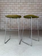 2x Cappellini Hi Pad barkruk by Jasper Morrison, Ophalen, Gebruikt, 60 tot 90 cm, X