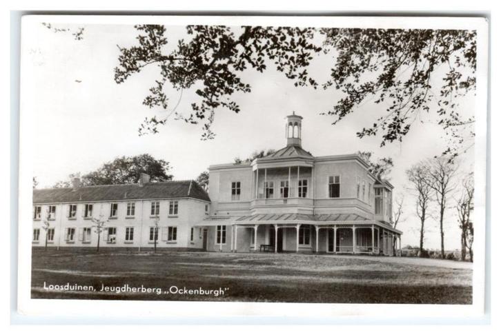 Loosduinen, Jeugdherberg "Ockenburgh", Verzamelen, Ansichtkaarten | Nederland, Gelopen, Zuid-Holland, 1940 tot 1960, Verzenden