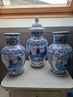 Kaststel - vazen set - Delfts Blauw, Antiek en Kunst, Antiek | Vazen, Ophalen of Verzenden