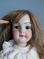 Antieke pop met jurk en schoenen 80 cm, Ophalen of Verzenden, Gebruikt, Pop