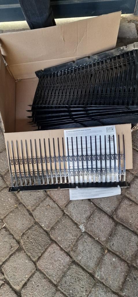 Birdblokker, Steen of Klei, Zwart, Ophalen of Verzenden, Minder dan 5 m²