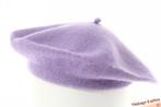 Alpino Baret zacht lila geweven 53-59 NIEUW one size fits al, Ophalen of Verzenden, Nieuw, Maat 38/40 (M), Muts