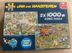 Jan van Haasteren BBQ party en Food truck festival 2 x 1000, Ophalen of Verzenden, 500 t/m 1500 stukjes, Gebruikt, Legpuzzel