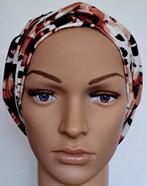 Chemo _ haarverlies tricot muts met sjaal no 70 A., Anna, Maat 42/44 (L), Nieuw, Ophalen of Verzenden