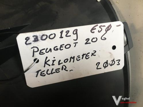 Peugeot 206 2003 Km Tellerklok, Auto-onderdelen, Dashboard en Schakelaars, Gebruikt, Ophalen of Verzenden