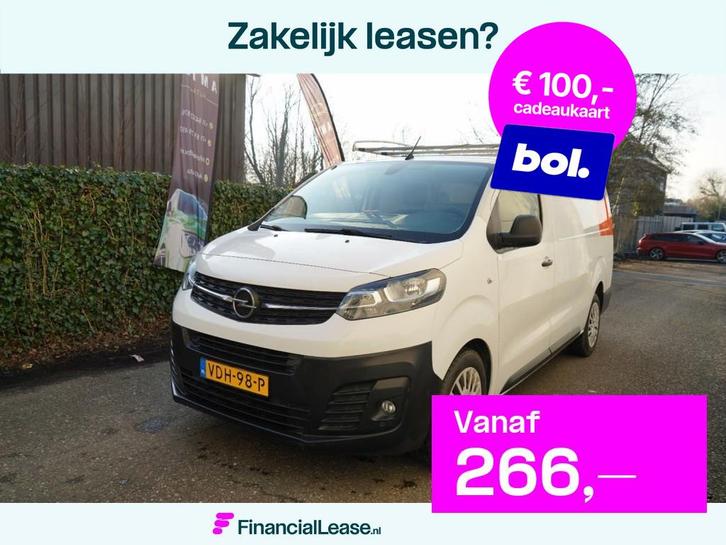 Opel Vivaro, Auto's, Opel, Bedrijf, Lease, Financial lease, Vivaro, ABS, Airbags, Airconditioning, Alarm, Android Auto, Bluetooth