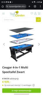 Nieuwe 3-in-1 Speeltafel, Ophalen of Verzenden, Nieuw, Biljarttafel