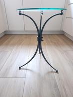 Bijzettafel, Ophalen of Verzenden, Rond, Minder dan 55 cm, 45 tot 60 cm