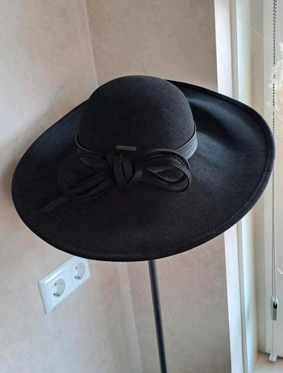 Seeberger Vilten Dameshoed - One Size, Kleding | Dames, Hoeden en Petten, Nieuw, Hoed, One size fits all, Ophalen of Verzenden