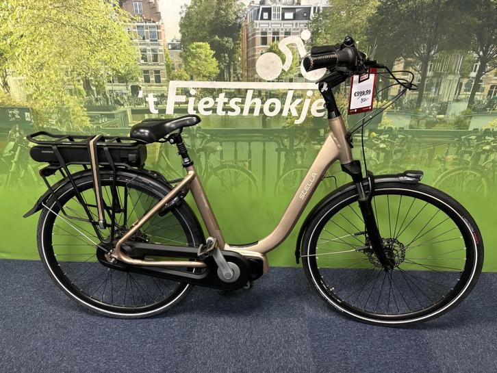 Fietshokje Raaks Stella Livorno Shimano Mid-Motor ebike, Fietsen en Brommers, Elektrische fietsen, Zo goed als nieuw, Overige merken