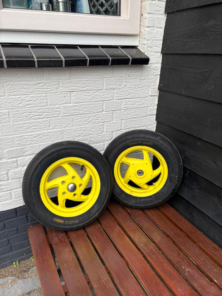 Sp98 velgen, Fietsen en Brommers, Brommeronderdelen | Scooters, Zo goed als nieuw, Piaggio, Overige typen, Ophalen of Verzenden