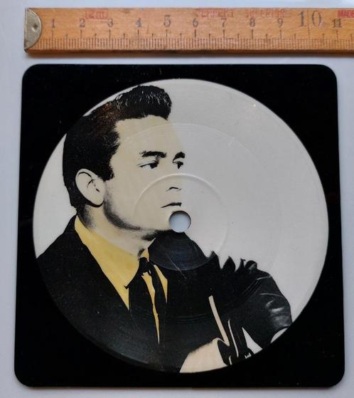 Johnny Cash - mini / 5 inch picture disc single, Cd's en Dvd's, Vinyl Singles, Zo goed als nieuw, Single, Country en Western, Overige formaten