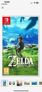 The Legend of Zelda: Breath of the Wild, Spelcomputers en Games, Games | Nintendo Switch, Vanaf 12 jaar, Overige genres, Ophalen of Verzenden