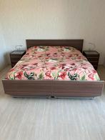 Bed 180x200 met tempurmatrassen en verstelbare schotelbodems, Huis en Inrichting, Ophalen, Gebruikt, Tweepersoons