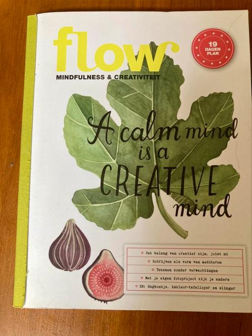 FLOW: a calm mind is a creative mind €10, Hobby en Vrije tijd, Scrapbooking, Nieuw, Album of Boek, Overige merken, Ophalen of Verzenden