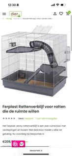 Ratten kooi mist 2 hoekjes, Dieren en Toebehoren, Ophalen, Zo goed als nieuw, Kooi, Minder dan 60 cm