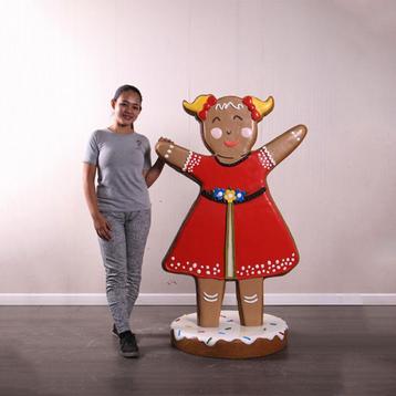 Gingerbread Girl – Peperkoek Hoogte 142 cm beschikbaar voor biedingen